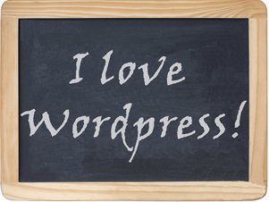 I love WordPress